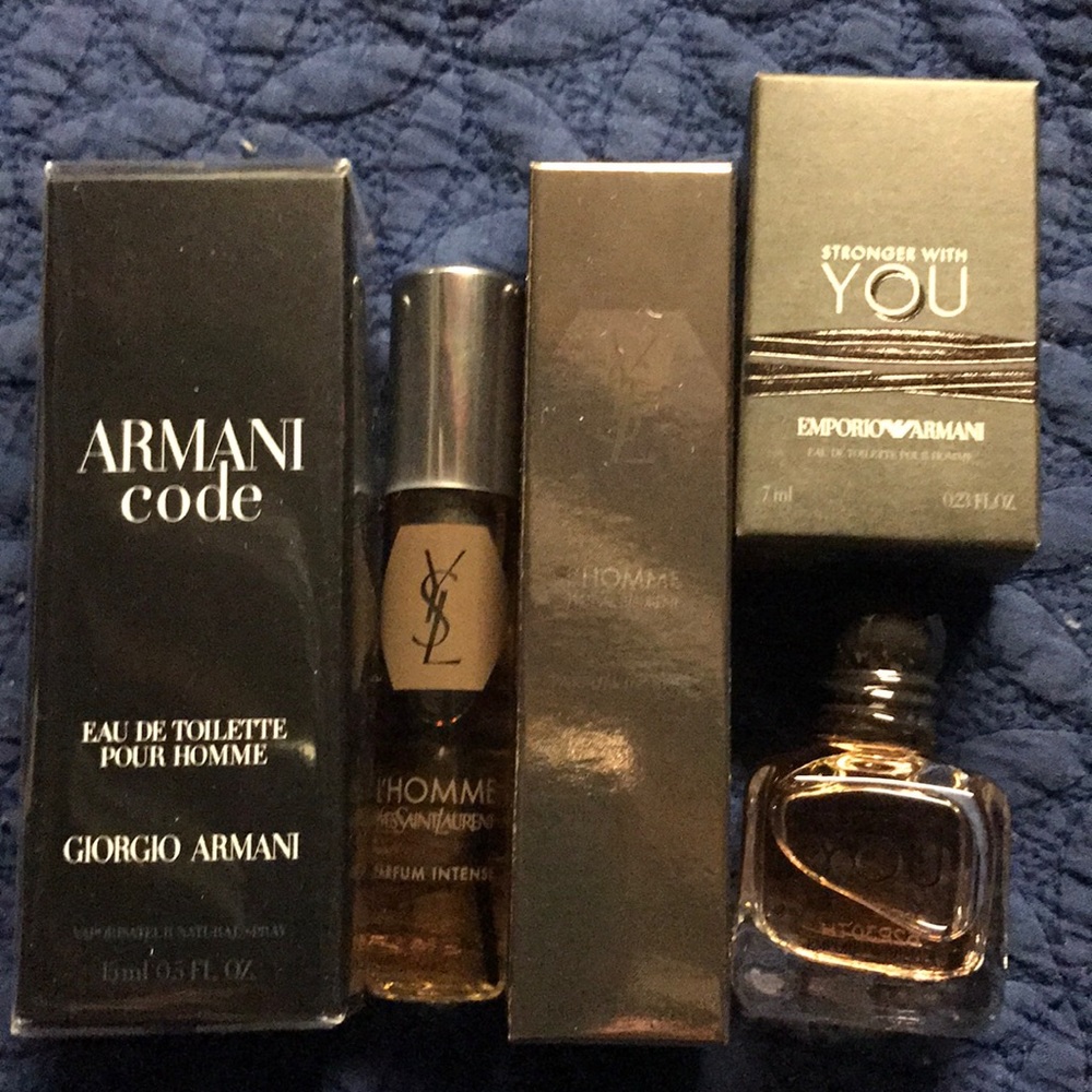 Men's Travel Size Cologne Lot